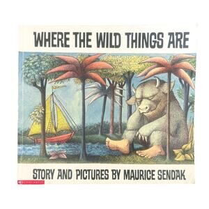 Where the Wild Things Are by Maurice Sendak Paperback Childrens Book
